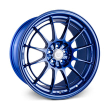 Load image into Gallery viewer, Enkei NT03+M 18x9.5 5x114.3 40mm Offset 72.6mm Bore Victory Blue Wheel G35/350z (MOQ 40)