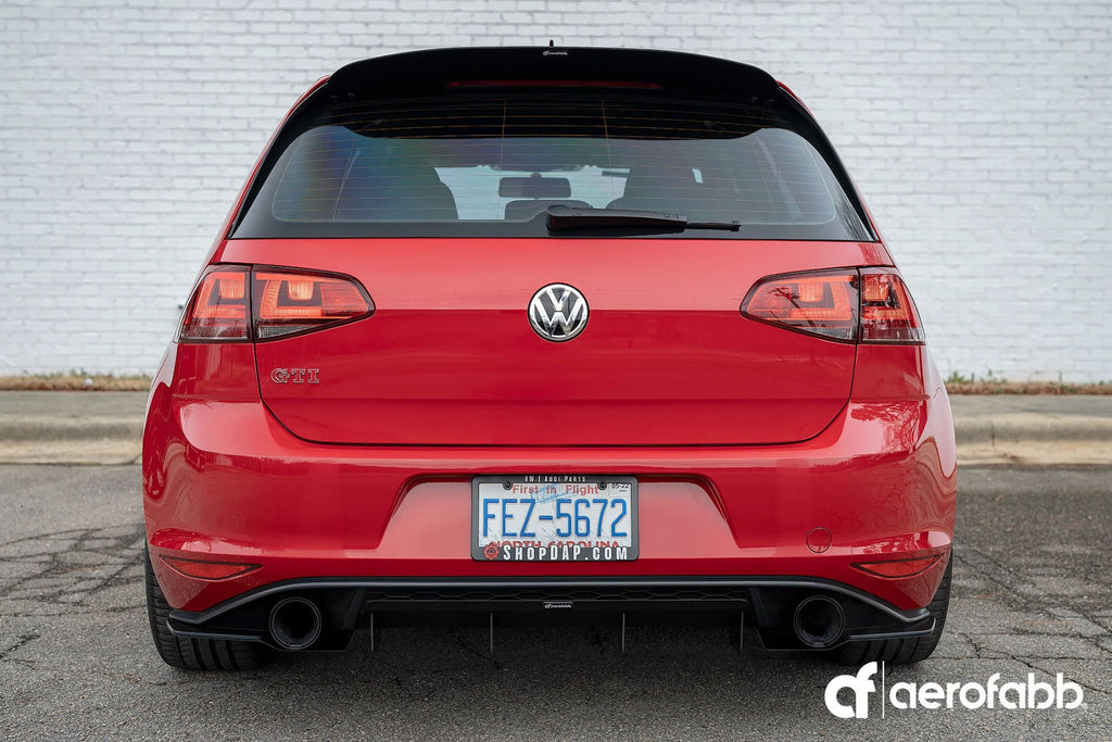 aerofabb VW Mk7 GTI V2 Rear Diffuser Kit