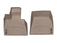 Load image into Gallery viewer, WeatherTech 2019+ BMW X5 Front FloorLiner - Tan