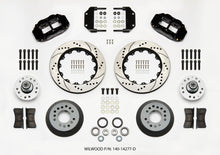 Load image into Gallery viewer, Wilwood Narrow Superlite 6R Front Hub Kit 14.00in Drilled Magnum Force Drop Spindle