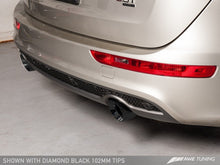 Load image into Gallery viewer, AWE Tuning Audi 8R Q5 3.2L Non-Resonated Exhaust System (Downpipe-Back) - Diamond Black Tips