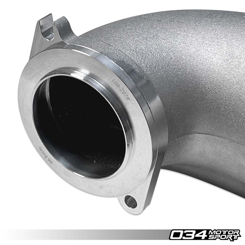 034MOTORSPORT 4” TURBO INLET PIPE, AUDI 8S TTRS, 8V.5 RS3