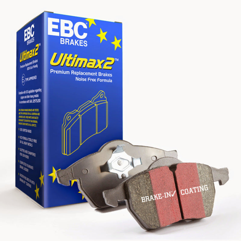 EBC 96-98 Audi A4 1.8 Turbo (B5) Ultimax2 Front Brake Pads