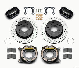 Wilwood Dynapro Lug Mount P/S Park Brake Kit Drilled Big Ford 2.00in Off Bronco 5 x 5.50
