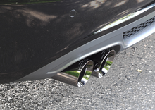 Load image into Gallery viewer, AWE Tuning Audi B8 A4 Touring Edition Exhaust - Single Side Polished Silver Tips