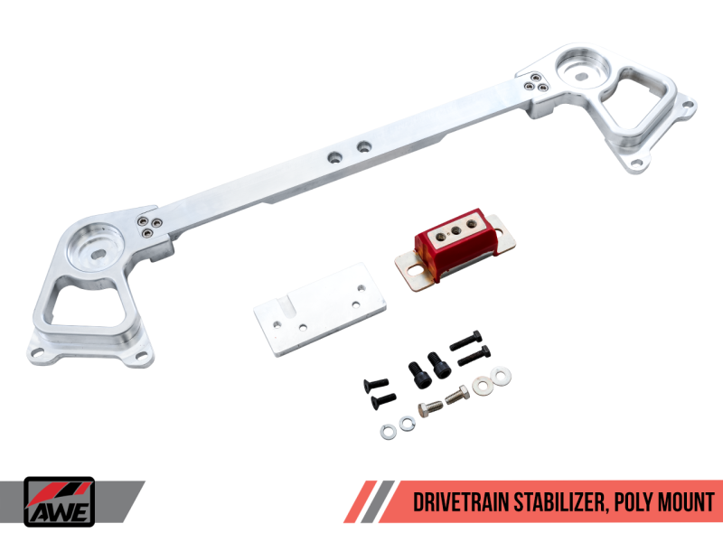 AWE Tuning Drivetrain Stabilizer w/Poly Mount for Manual Transmission