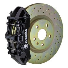 Load image into Gallery viewer, Brembo 05-14 Mustang GT Excl non-ABS Equipped Fr GT BBK 6Pist Cast 355x32 1pc Rtr Drill-Black