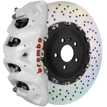 Load image into Gallery viewer, Brembo 19+ 330i Front GT BBK 6 Piston Cast 380x34 2pc Rotor Drilled-White