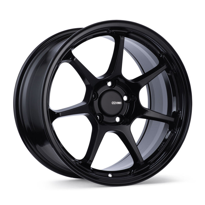 Enkei TS-7 18x9.5 5x114.3 38mm Offset 72.6mm Bore Gloss Black Wheel