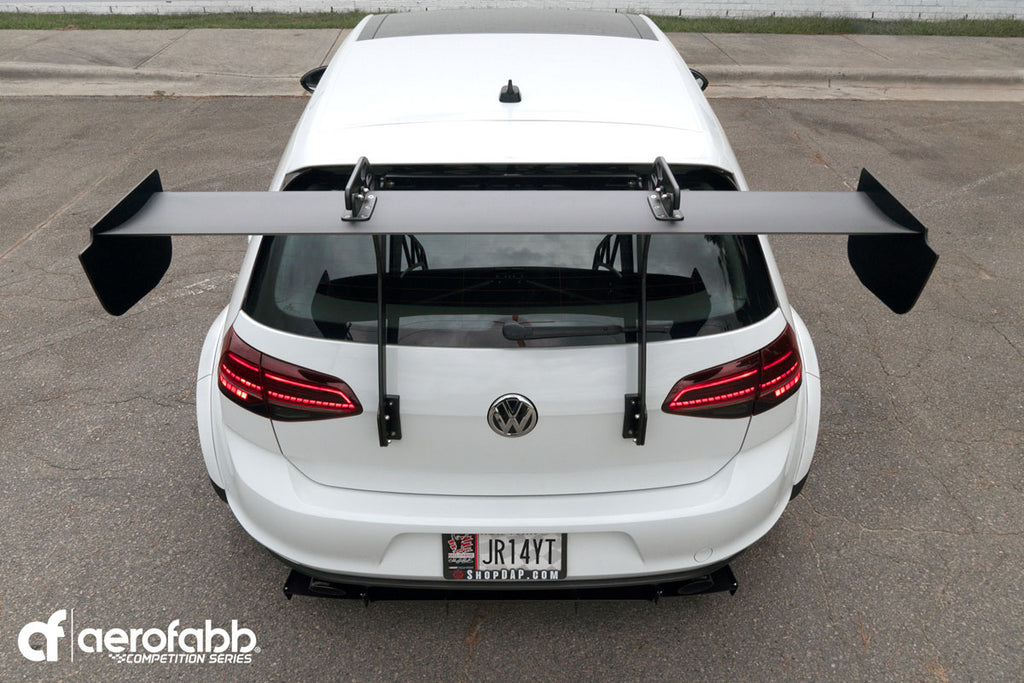 aerofabb Competition Series Rear Wing Kit - VW Mk7, Mk7.5 GTI and Golf R