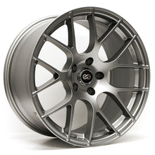 Load image into Gallery viewer, Enkei Raijin 18x8 42mm Offset 5x120 Bolt Pattern 72.6 Bore Diameter Gunmetal Wheel