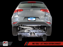 Load image into Gallery viewer, AWE Tuning VW MK7 Golf 1.8T Track Edition Exhaust w/Chrome Silver Tips (90mm)