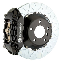 Load image into Gallery viewer, Brembo 03-09 Range Rover Rear GT BBK 4 Piston Cast 380x28 2pc Rotor Slotted Type-3-Black