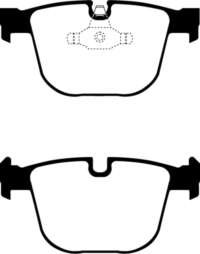 EBC 08-10 BMW M3 4.0 (E90) Yellowstuff Rear Brake Pads