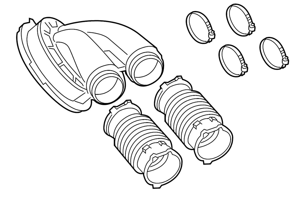 Intake Section Audi RS7 Upper Intake Section - Audi C7 S6/S7 with RS7 Turbochargers ...
