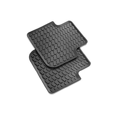 Rear All Weather Floor Mats - Audi C8 A6, S6, RS6, A7, S7, RS7