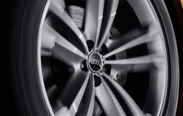 OEM Audi Dynamic Center Caps – New German Performance