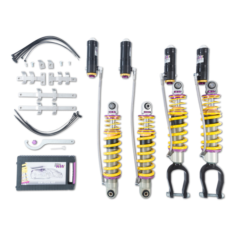 KW Coilover Kit V4 Bundle Audi R8 (4S) Coupe/Spyder w/o Magnetic Ride