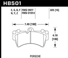 Load image into Gallery viewer, Hawk Porsche HPS Street Front Brake Pads