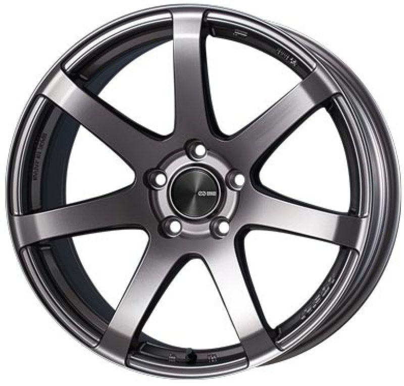 Enkei PF07 17x9 5x100 38mm Offset Dark Silver Wheel *Special Order/No Cancel*