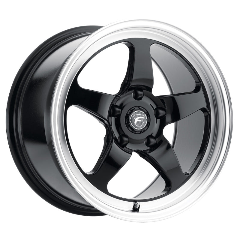 Forgestar D5 Drag 18x10 / 5x114.3 BP / ET42 / 7.1in BS Gloss Black Wheel