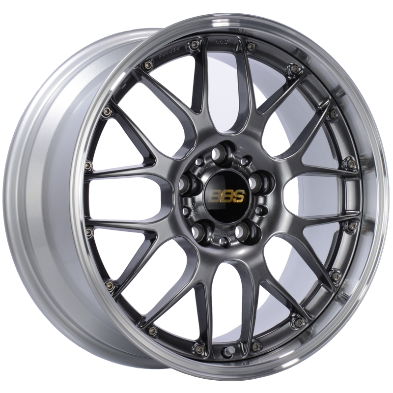 BBS RS-GT 18x10 5x130 ET65 CB71.6 Diamond Black Center Diamond Cut Lip Wheel