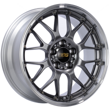 Load image into Gallery viewer, BBS RS-GT 18x10 5x130 ET65 CB71.6 Diamond Black Center Diamond Cut Lip Wheel