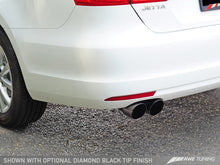 Load image into Gallery viewer, AWE Tuning MK6 Jetta TDI Touring Edition Exhaust - Diamond Black Tips