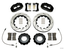 Load image into Gallery viewer, Wilwood Narrow Superlite Black 6R Front Kit 14in Drilled Rotor w/ Lines 05-15 Toyota Tacoma