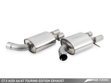 Load image into Gallery viewer, AWE Tuning Audi C7.5 A6 3.0T Touring Edition Exhaust - Quad Outlet Chrome Silver Tips