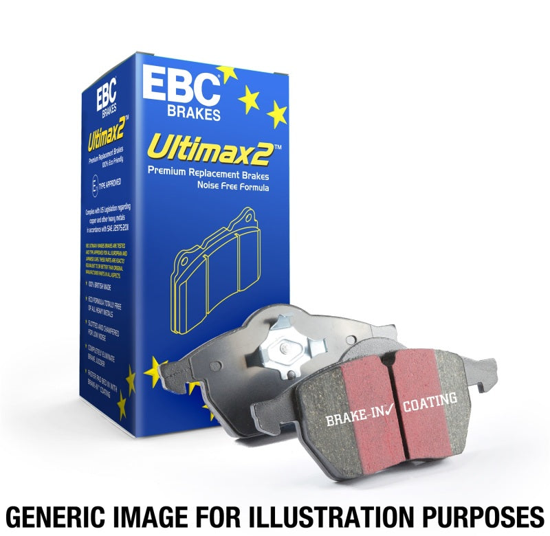 EBC 2003-2006 Volkswagen Phaeton 4.2L Ultimax2 Front Brake Pads