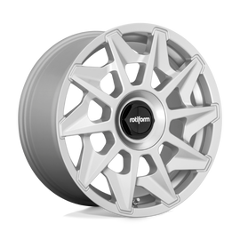 Rotiform R124 CVT Wheel 19x8.5 5x112 45 Offset - Gloss Silver