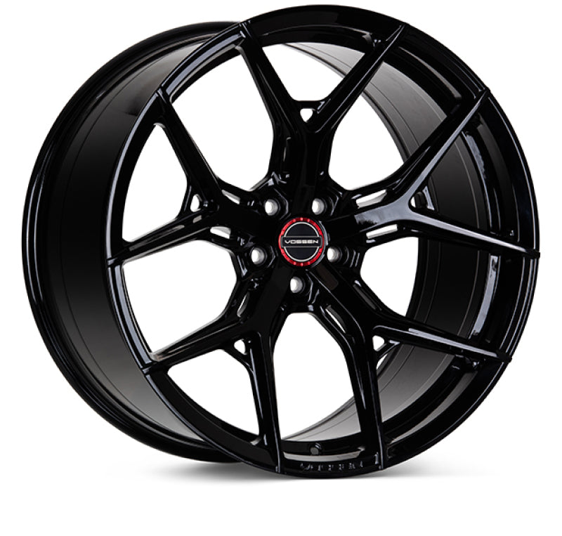 Vossen HF-5 19x9.5 / 5x112 / ET35 / Deep Face / 66.5 - Gloss Black Wheel