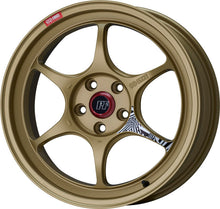 Load image into Gallery viewer, Enkei PF06 18x8in 5x114.3 BP 45mm Offset 75mm Bore Gold Wheel