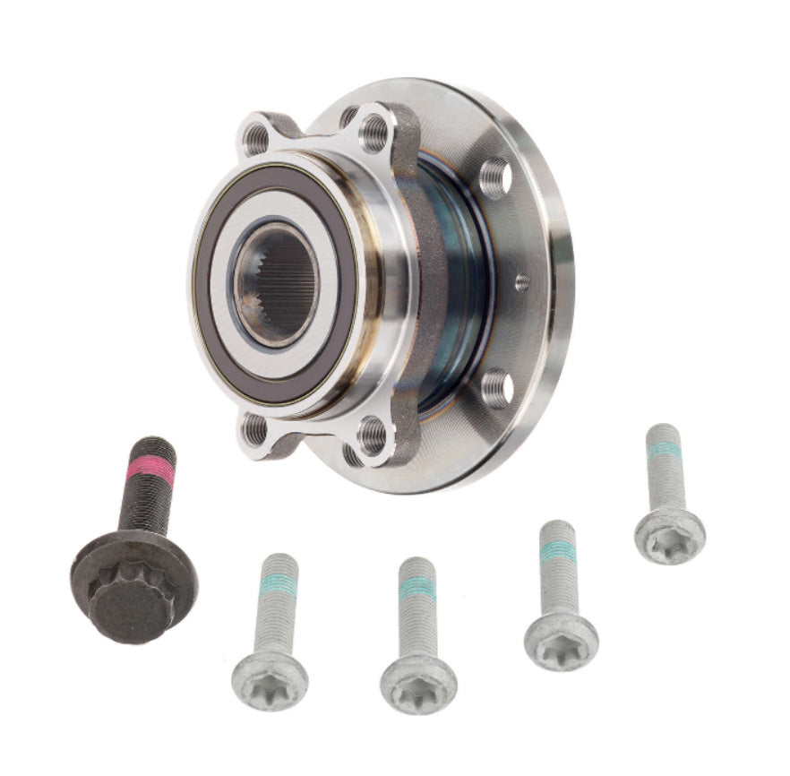 OE Wheel Bearing/Hub Assembly Front - VW Mk5, Mk6, B6, Audi 8P, 8N