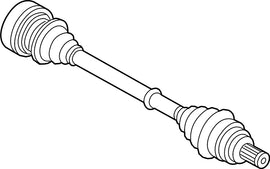 OEM Front Right Axle Assembly - VW Mk7, Mk7.5 GTI, GLI, Golf R, Audi 8V A3, S3