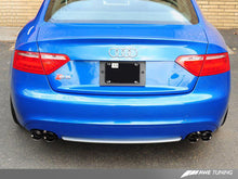 Load image into Gallery viewer, AWE Tuning Audi B8 S5 4.2L Touring Edition Exhaust System - Diamond Black Tips