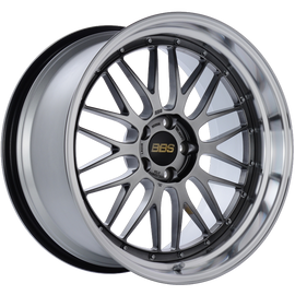 BBS LM 20x10.5 5x114.3 ET20 CB66 Diamond Black Center Diamond Cut Lip Wheel