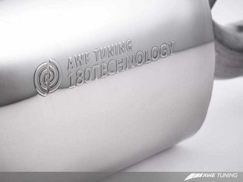 AWE Tuning Audi B8.5 S5 3.0T Touring Edition Exhaust System - Polished Silver Tips (90mm)