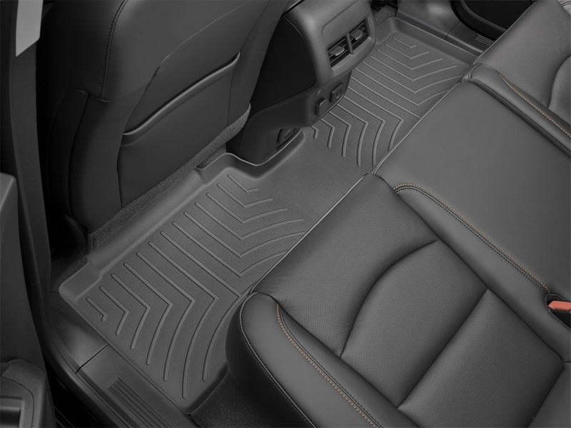 WeatherTech 2019+ Audi A6 Rear FloorLiner - Black