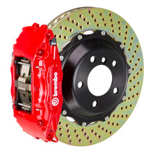 Load image into Gallery viewer, Brembo 98-02 Camaro/98-02 Firebird Front GT BBK 4 Piston Cast 2pc 332x32 2pc Rotor Drilled-Red