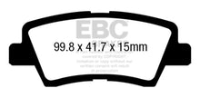 Load image into Gallery viewer, EBC 12+ Hyundai Azera 3.3 Yellowstuff Rear Brake Pads