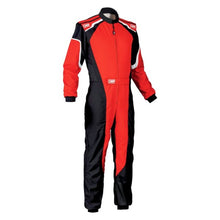 Load image into Gallery viewer, OMP KS-3 Overall Red/Black - Size 160 (For Children)