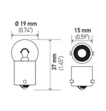 Load image into Gallery viewer, Hella Bulb 5007 12V 5W BA15s B6