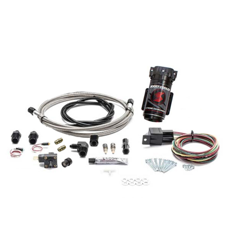 Snow Performance Stg 1 Boost Cooler Water Injection Kit TD (w/SS Braided Line/4AN Fittings) w/o Tank