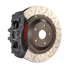 Load image into Gallery viewer, Brembo 2009+ Nissan GT-R PISTA Front BBK 380x34x65a T5 2pc Rotor Slotted - Clear HA