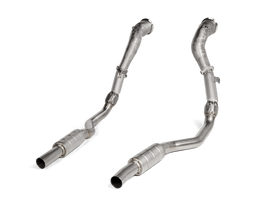Akrapovic Audi C8 RS6 Avant, RS7 DownPipe w/Link Pipe Set