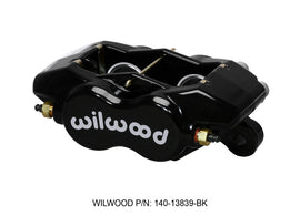 Wilwood Caliper-Forged Dynalite-Black 1.38in Pistons .81in Disc
