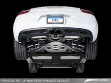 Load image into Gallery viewer, AWE Tuning Porsche 981 Performance Exhaust System - w/Diamond Black Tips