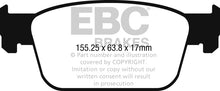 Load image into Gallery viewer, EBC 2017+ Audi A4 2.0L Turbo (B9) Yellowstuff Front Brake Pads